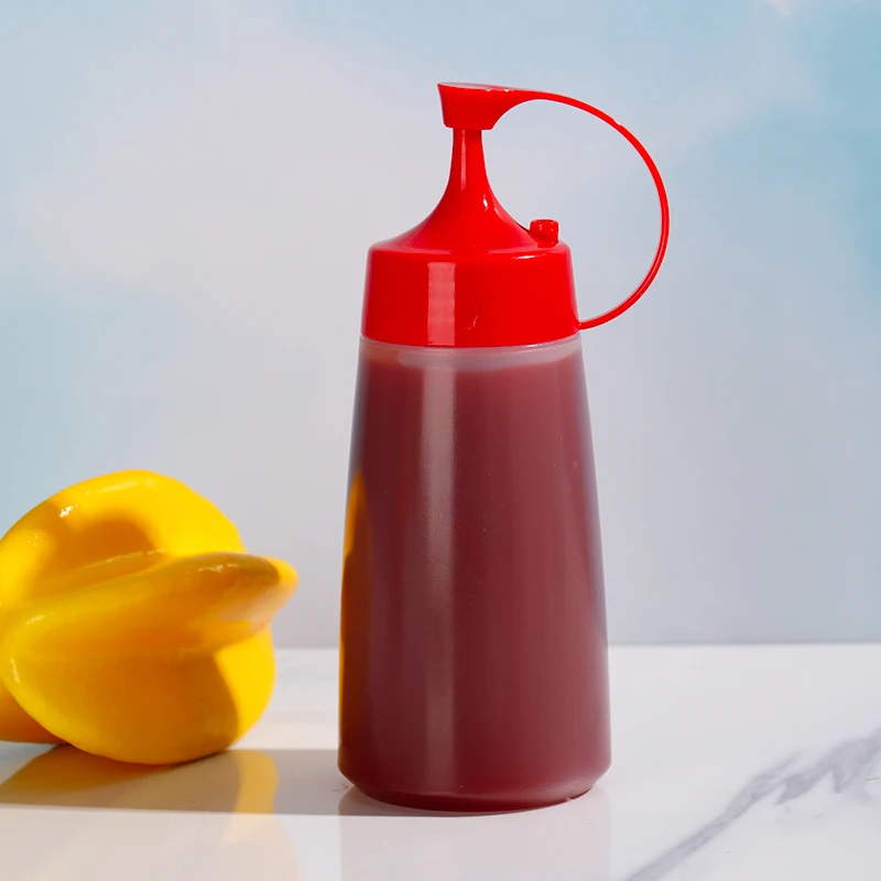 Ldpe Squeeze Bottle Sauce Squeeze Squirt Bottle For Kitchen Plastic Syrup Salad Dressing