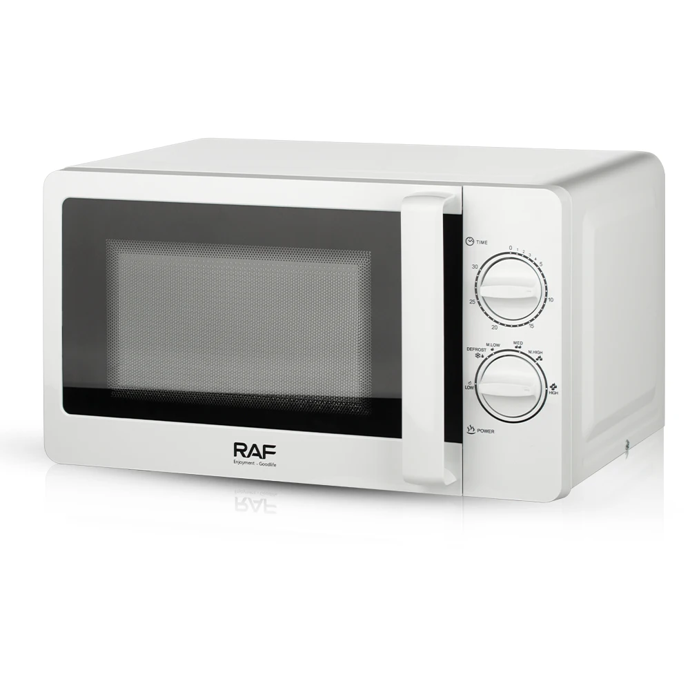 Raf Brand Multifunction Mechanical Control Microwave Kitchen Microondas Electric 20L Large Microwave Oven With Sound On/Off