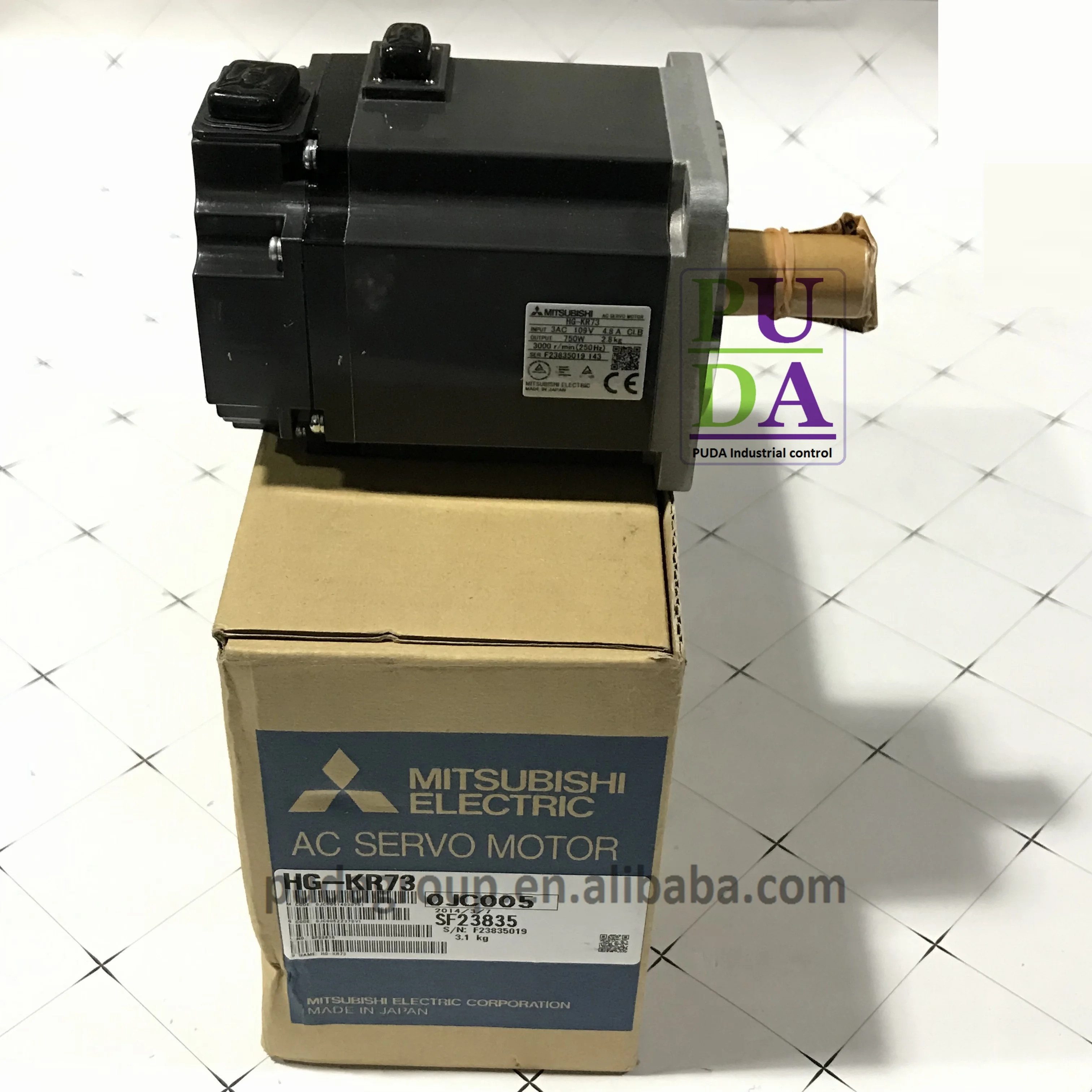 三菱電機 HG-KR73 サーボモータ HG-KRシリーズ (低慣性・小容量) (定格