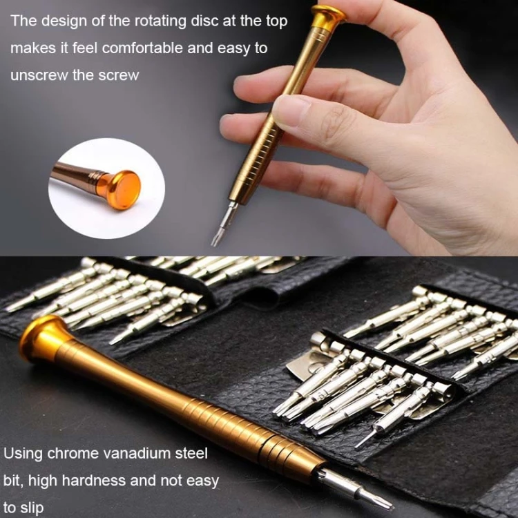 Juego De Destornilladores 25 En 1 Para Drones DJI | Incluye Puntas Torx, Philips, Pentalobe Y Más