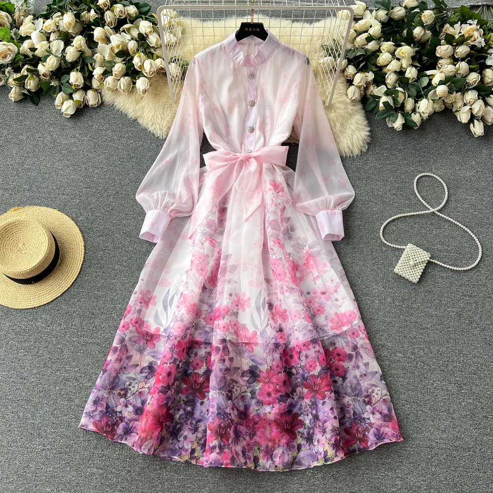 未開封新品8y ②Ibiza Dress roosa bloom print Wildwood Shirtdress | GUESS