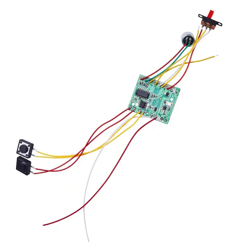 Dancing Cactus Talking Singing Toy with Music Circuit Board Assembly Power Transmitter Receiver PCB Handmade Design