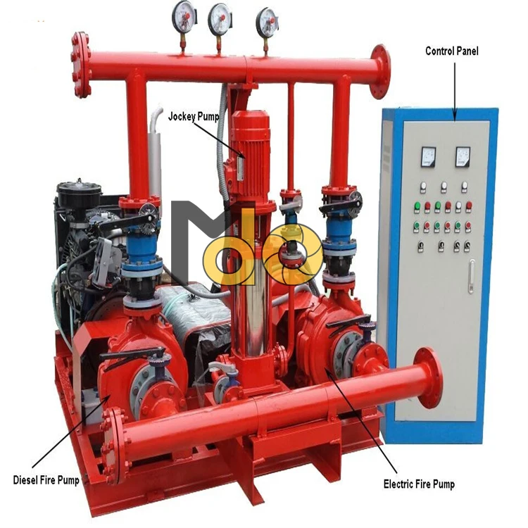 50 Meters Head diesel Driven Centrifugal Fire Fighting Water Pump