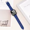 Royal blue + silver buckle