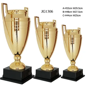 Shenzhen Manufacturer 53cm 48cm 44cm Metal Custom Cup Latest Design Student Trophy Baseball Trophy Awards