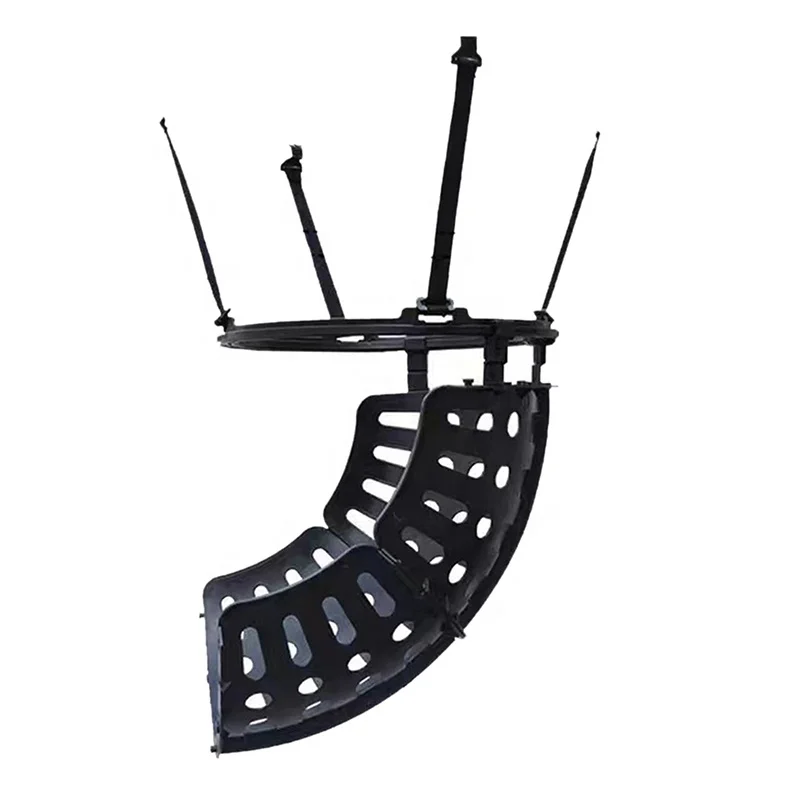 360 Degree Rotatable Basketball Return Attachment Basketball Hoop Ball Returning System
