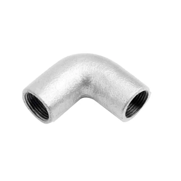 20mm Solid Elbow Malleable Galv