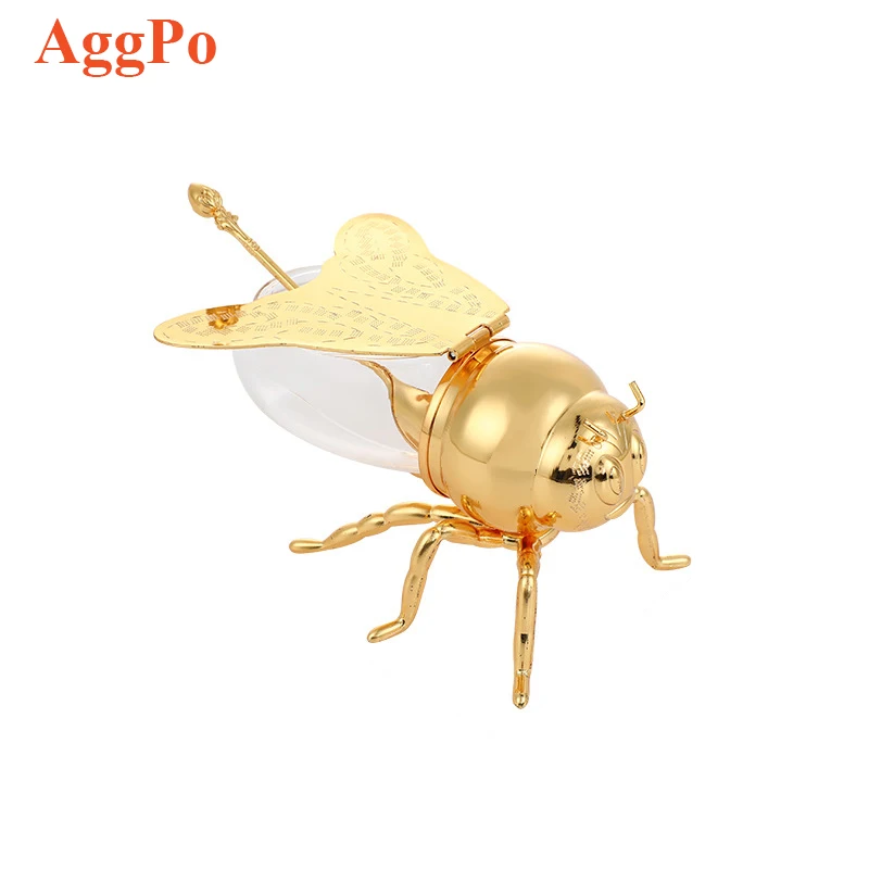 Barattolo Porta Zucchero Design Barattolo Di Miele A Forma Di Ape Con Cucchiaio - Porta Miele Decorativo Per Cucina Vaso Decorativo Cucina Ape