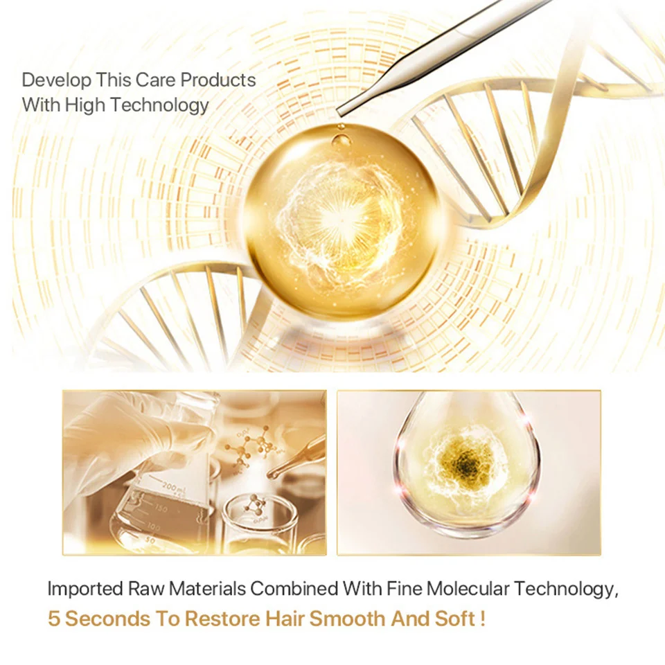 Hot selling 5 Seconds Repair Damaged Hair Magical Treatment Mask Organic Keratin Collagen Soft Smoothing Nourishing Hair Mask