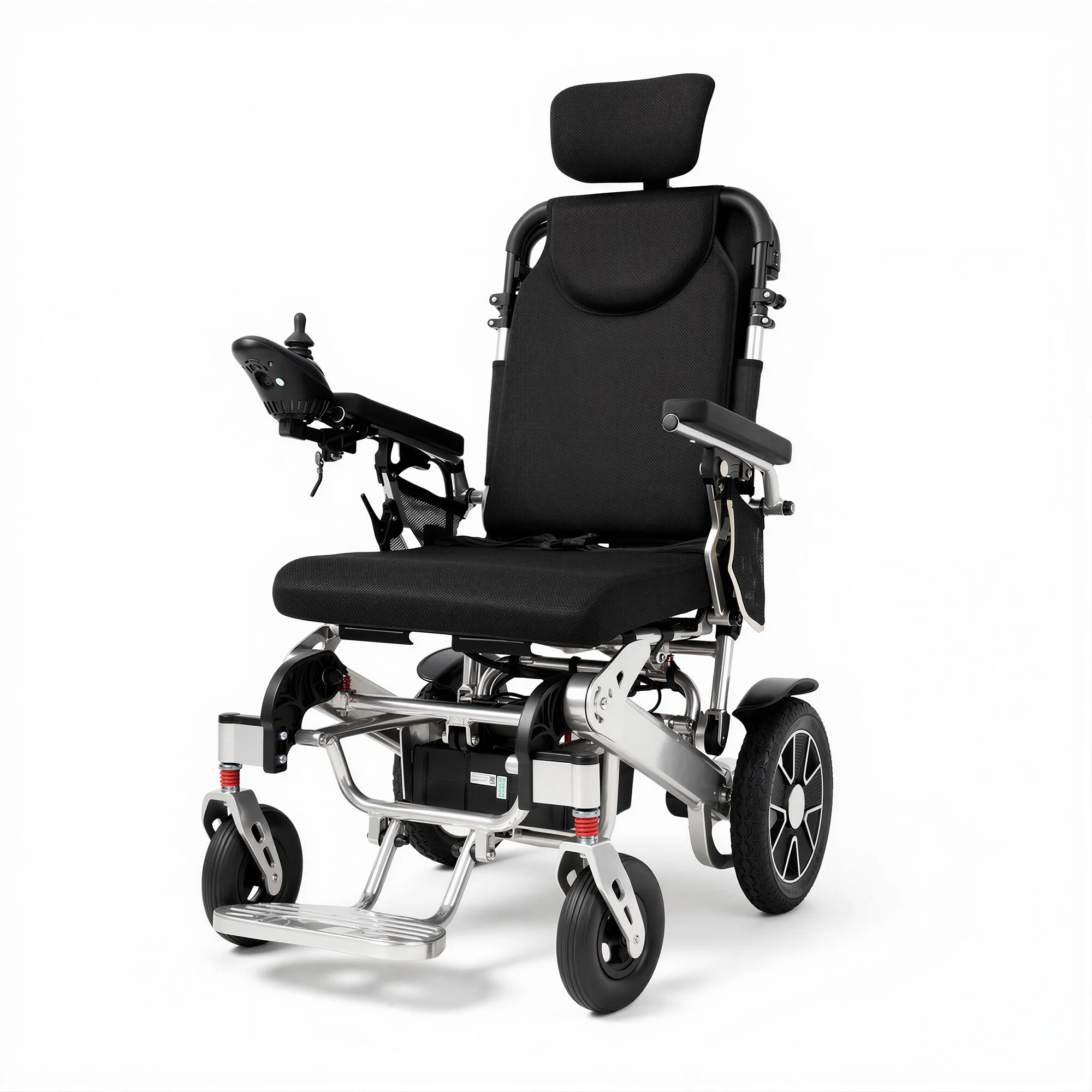 JJW-600183 Lightweight Aluminium Folding Electric Wheelchair