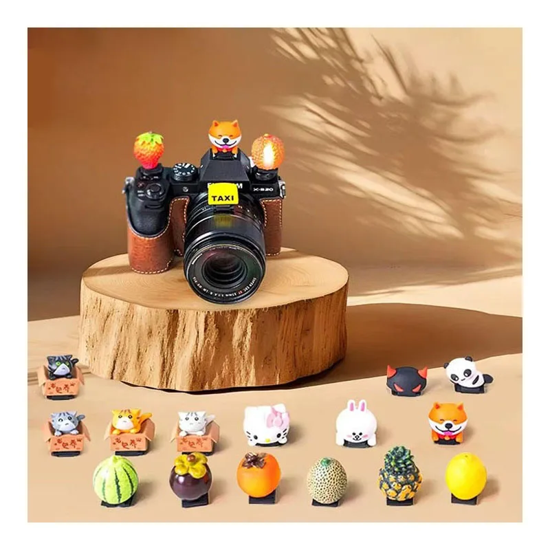 Camera Hot Shoe Cover 3D Soft Silicone Cold Shoe Protector Cartoon Hot Shoe Protector Flash Protection Cute Kawaii Universial - 44 - View #12