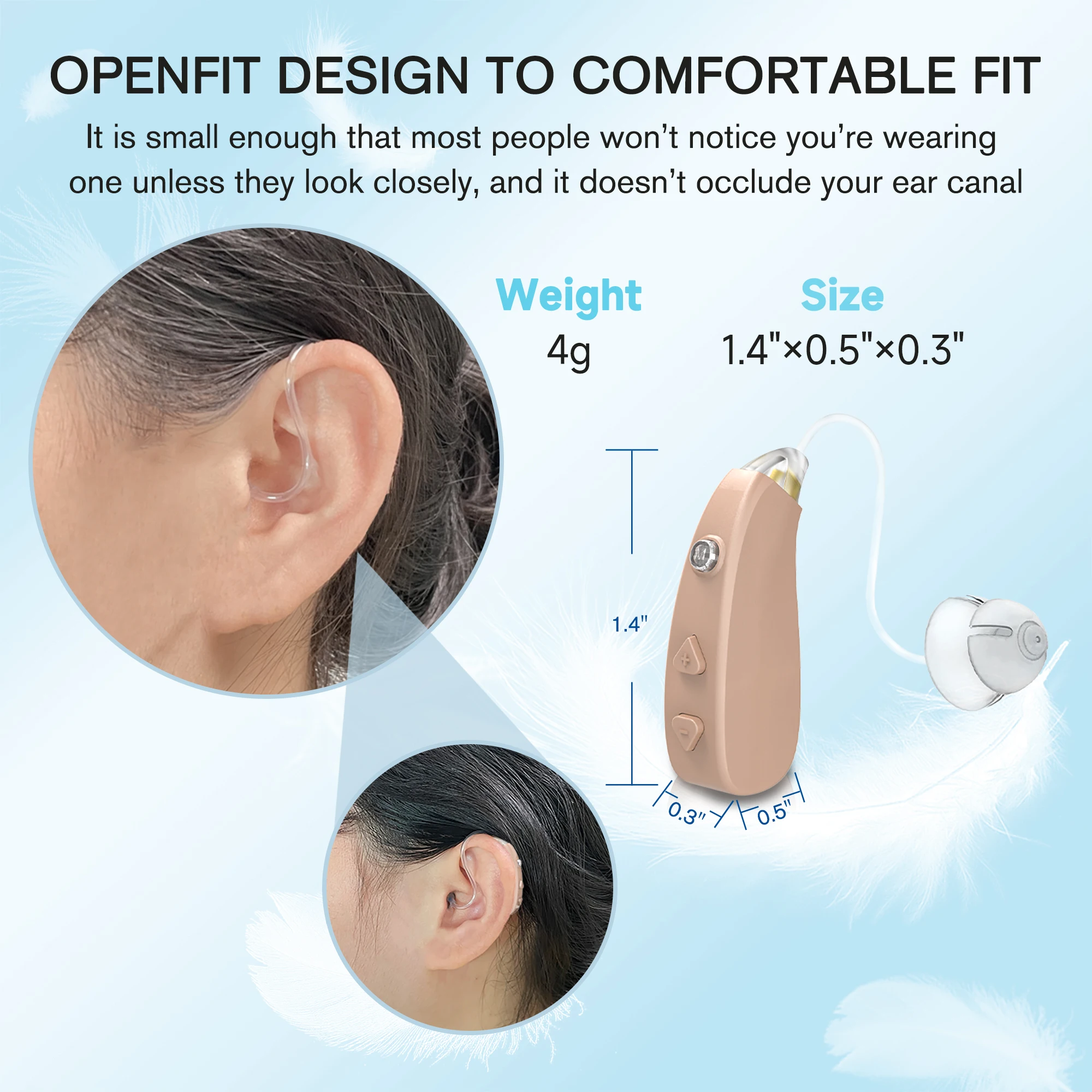 Oem/odm Bte Cheap Hearing Aid With Ce Certification Rechargeable