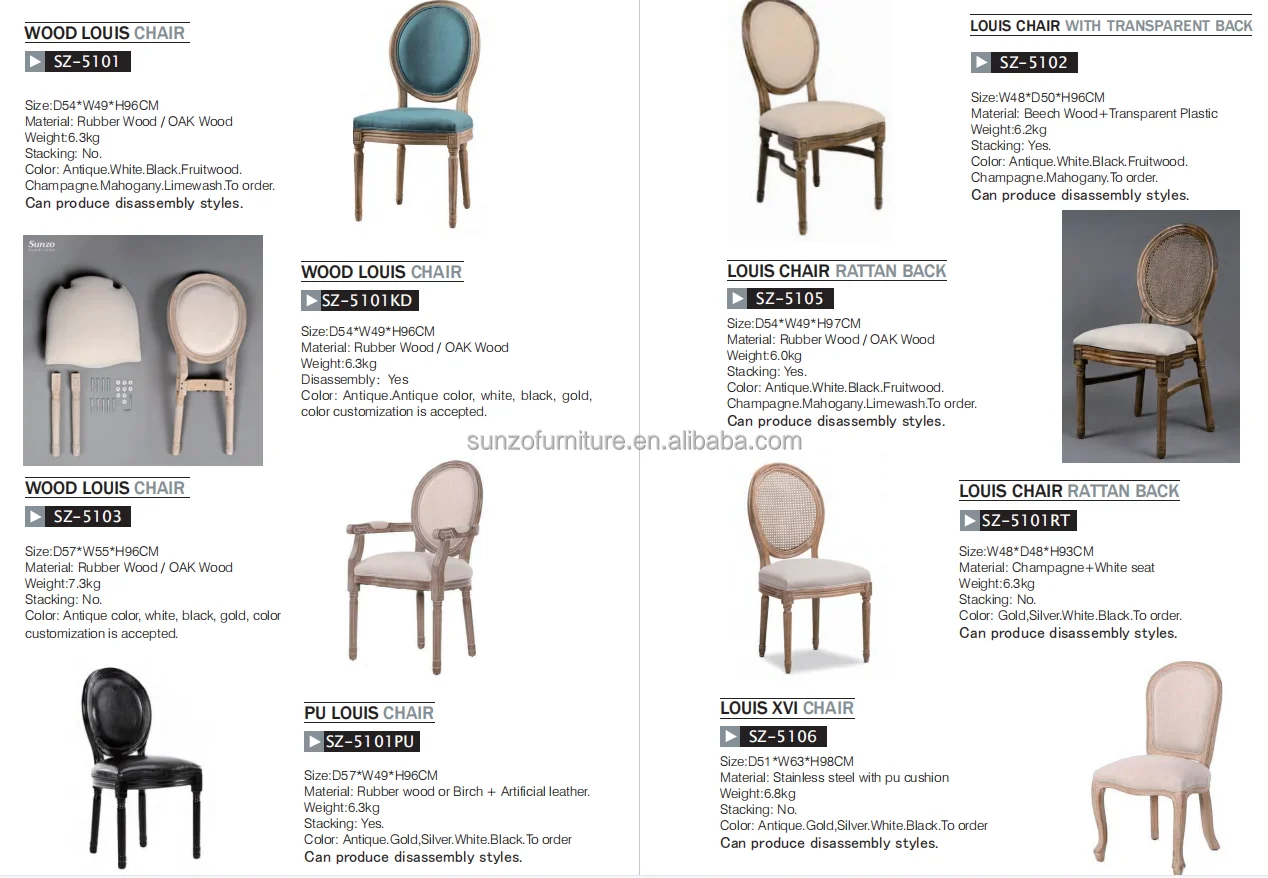 Cross back chair  