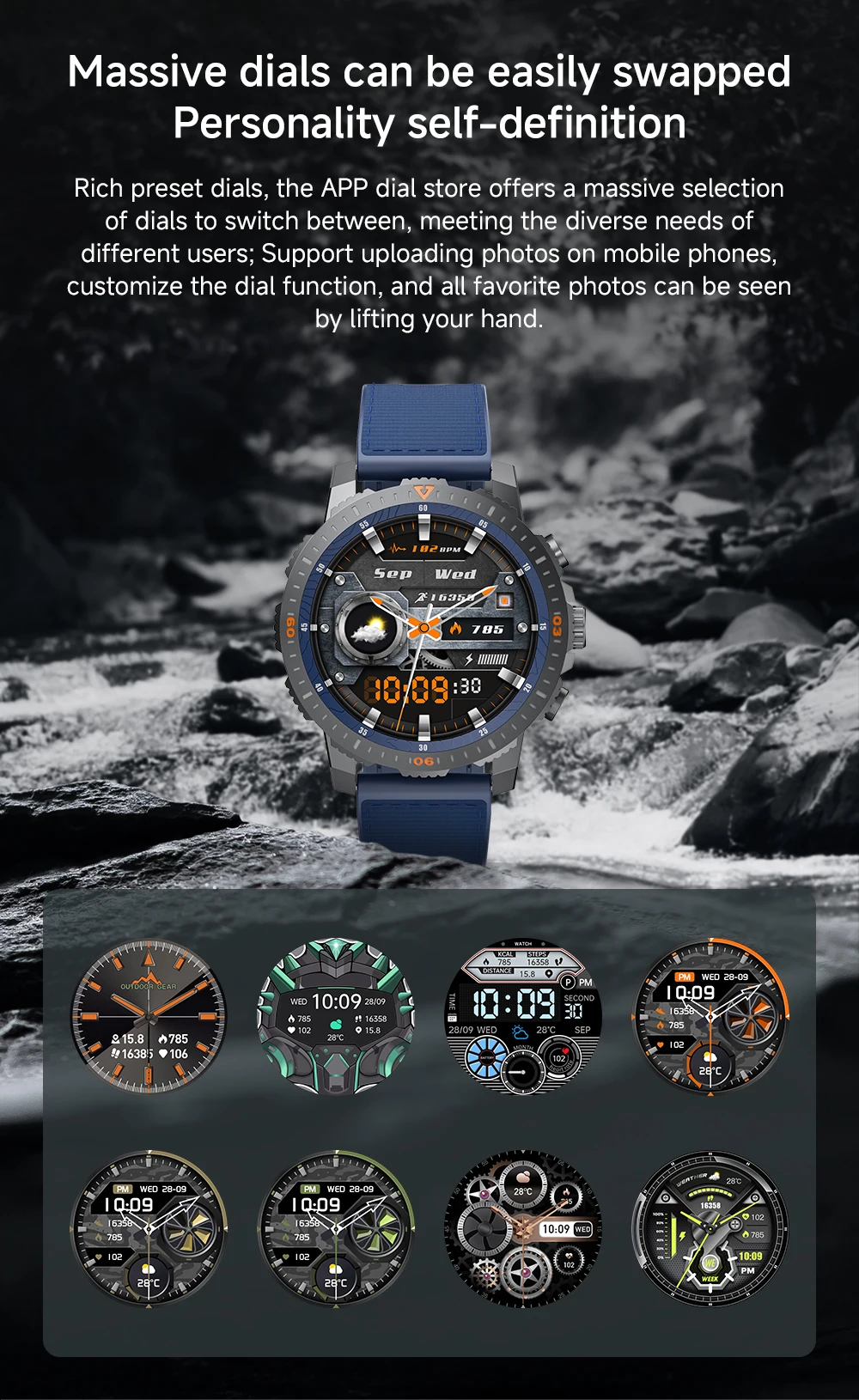 Welcome OEM Order, Factory Whole Selling 2025 Lc313 Outdoor Sports Smart Watch 1.43