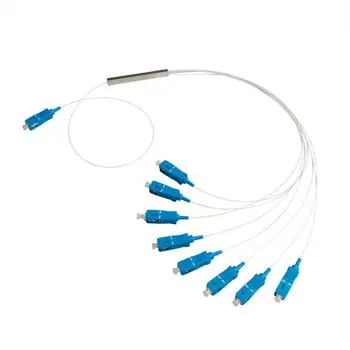 ʻO ke kūlana kiʻekiʻe hoʻokahi LC UPC Fiber Optic Cable Splitter 2 Cores Bundle Patch Cord Pigtail Jumper SC APC lc fiber pūpū