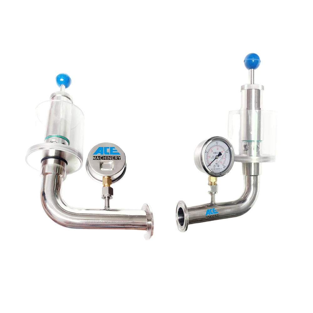 Factory Price Air pressure safety relief valve Sanitary Spunding Bunging Valve for beer brewing