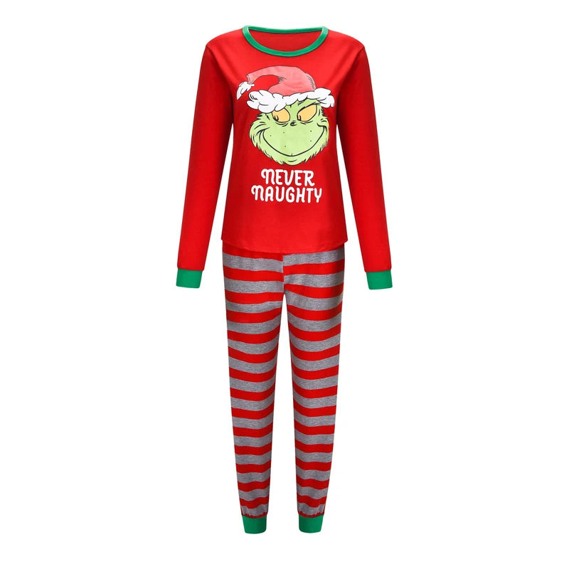 Tiktok Family Matching Christmas Cotton Pajamas Set Holiday Dog Wear ...