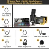 ชุดไมโครโฟน PD400X + หูฟัง MH601 + การ์ดเสียง AME2A