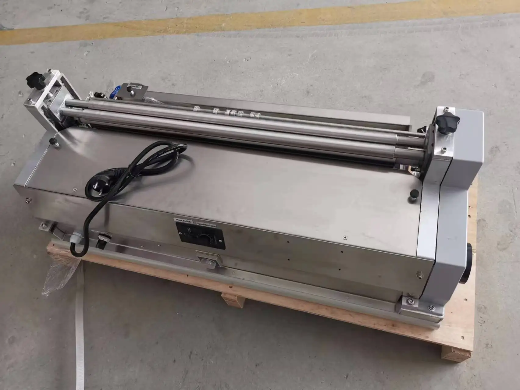 Double 100 Desktop High Speed Adjustable White Glue Paper Machine 60cm 72cm 100cm Small Cold Gluing Machine