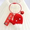 Christmas gloves wire buckle