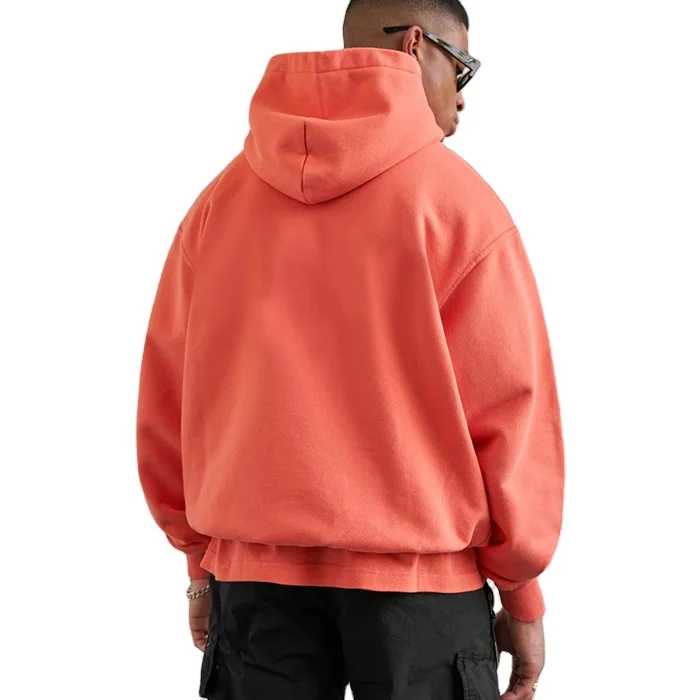 Felpa ZM-1021 Club con cappuccio pesante oversize felpa con