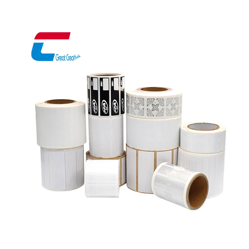 Small ICODE SLIX L 32 Bytes Rfid Inlay Pet Coated Paper ICODE SLIX 2 Nfc Sticker Wet Inlay