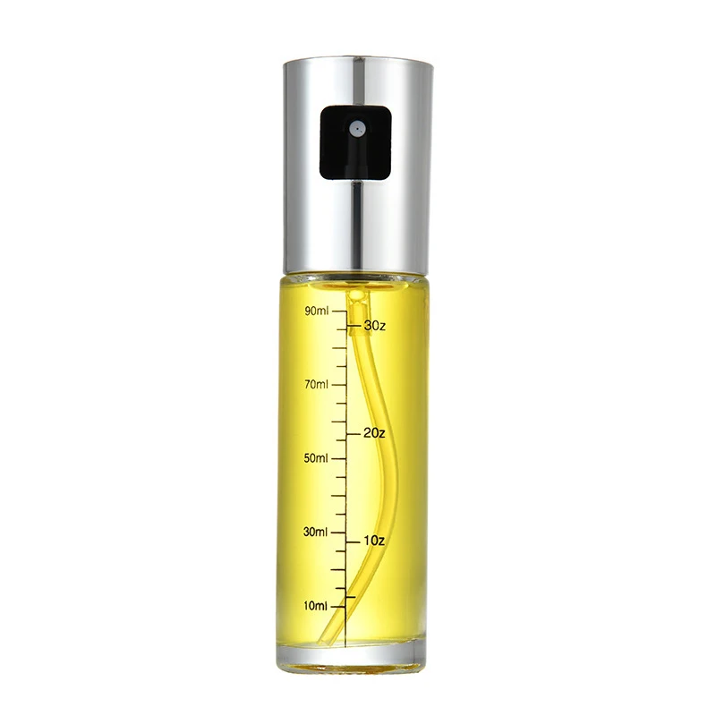 Hot Selling Essential Oil Spray Bottle Glass Stainless Steel Olive