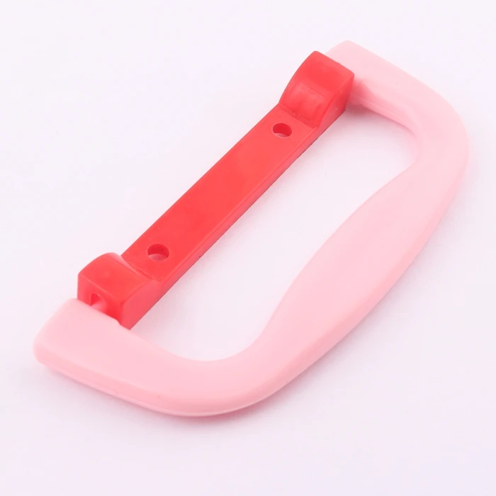 Пластиковая коробка розового цвета для упаковки игрушек, ручка для подарочной коробки