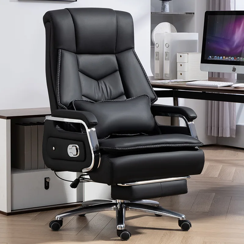 Comfortable Office Furniture Adjustable Cheap Manager Executive Luxury  Office Chair Swivel boss Ergonomic Office Leather Chair