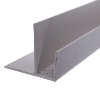 most popular high quality plastic extrusion PVC profiles extrusion PP PE PVC profile ABS extruded profile for building