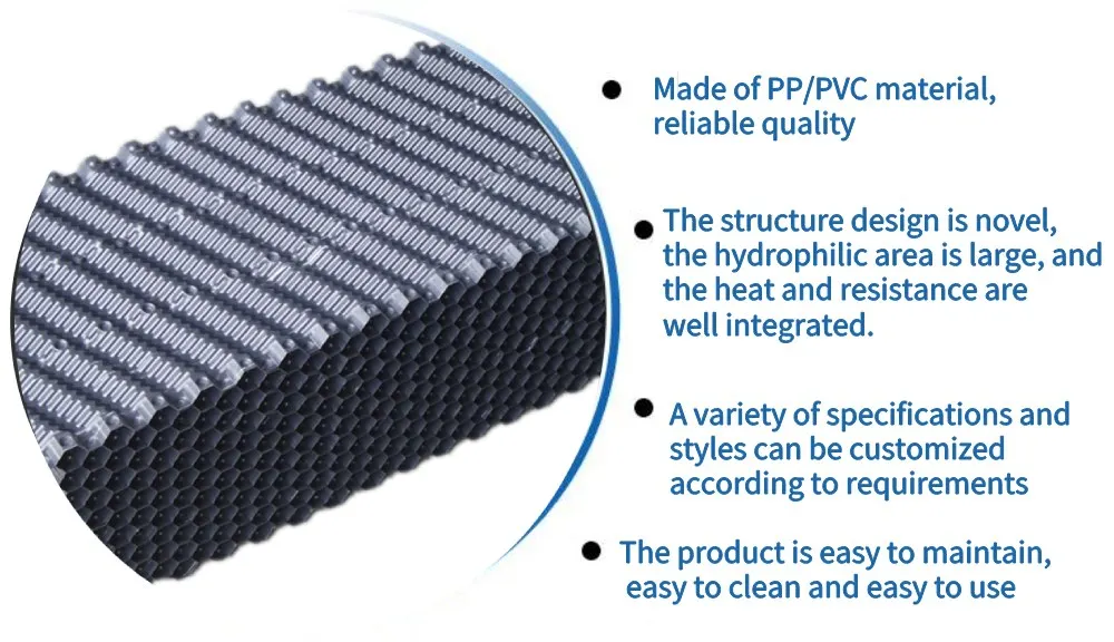 Cooling Tower, 500x1000mm, PP, BS-CTFF - detail 6