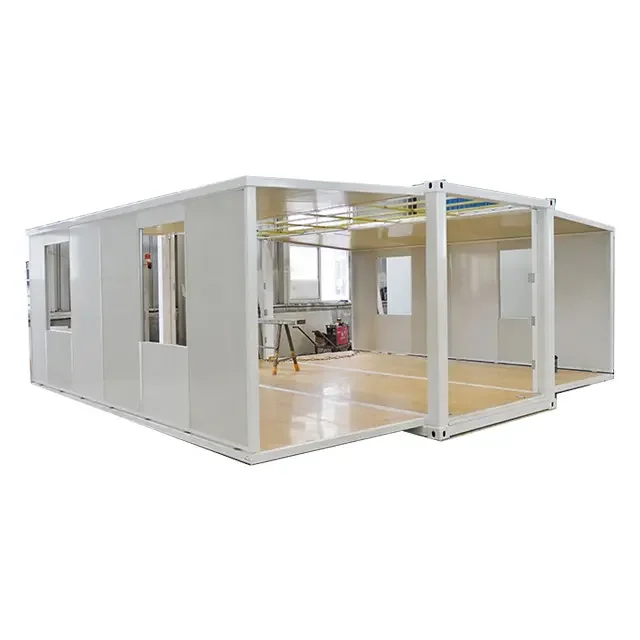 New Design 20Ft 40Ft Expandable Container Prefabricated House Prefab Flat Portable Home  Modular House 2 3 4 5Bedrooms