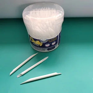 Wholesale Eco-Friendly Plastic Hollow Tube Toothpicks Multi-Purpose Teeth Picks for Daily Oral Care Cleaning Teeth Oral Hygiene