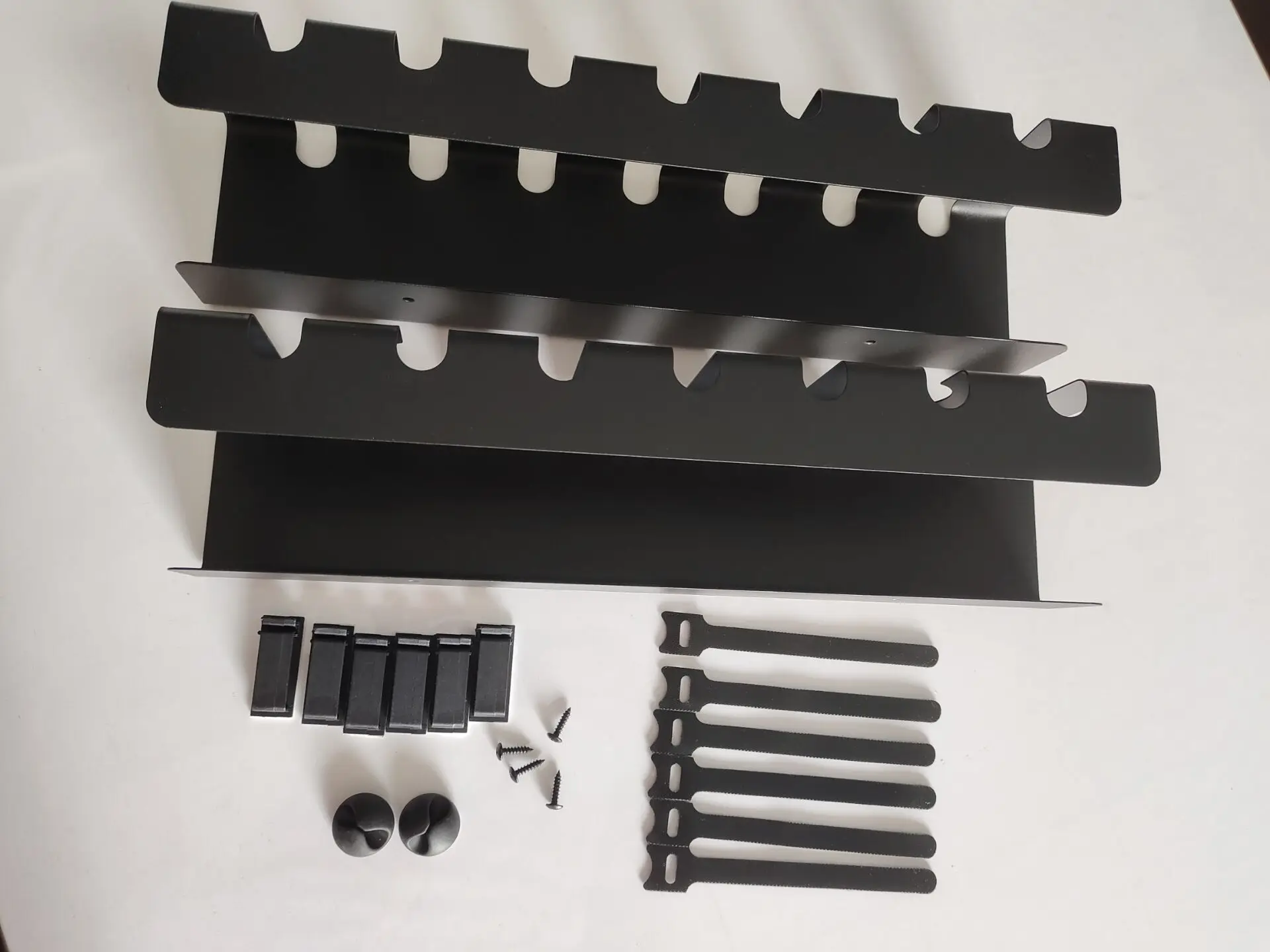 Cable Duct Desk No Drilling Wire Management Desk Clampable Undertable