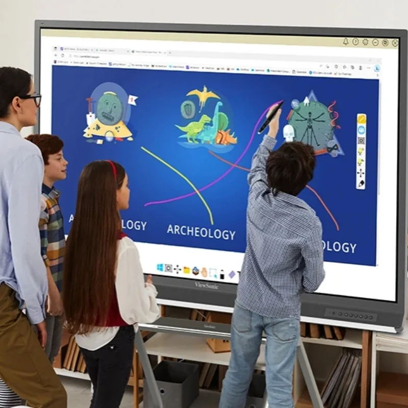 75-inch Smart Interactive Electronic Tablet Enhanced Feature Touch ...