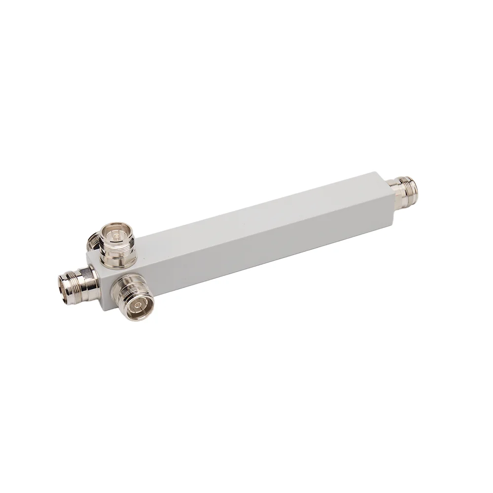 Advanced 4 Way RF Coaxial Power Divider Combiner 6000MHz 200W N-Female IP67 for 5G/WiFi/4G