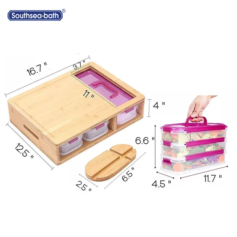 Пользовательская кухонная разделочная доска из бамбука и дерева для сыра