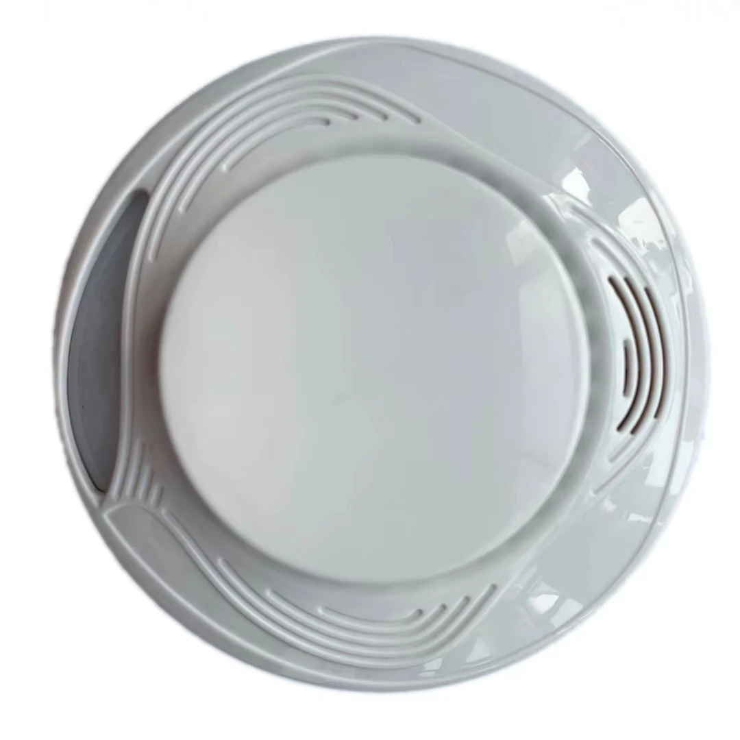 9DC New Style Plastic Smoke Detector Case with Alarm Champer and Battery Replacement Features