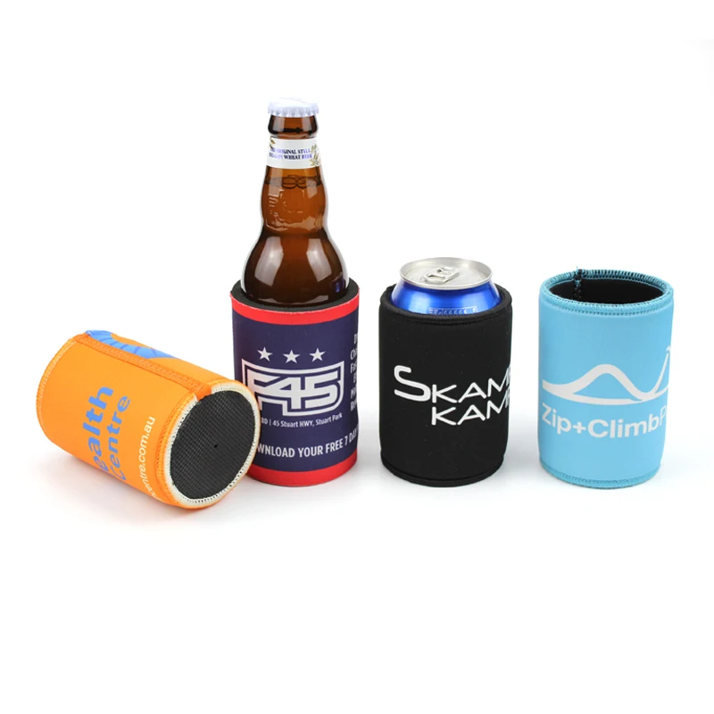 Custom Oem Printed Stubby Holder Can Cooler Sleeve For Beer With Logo