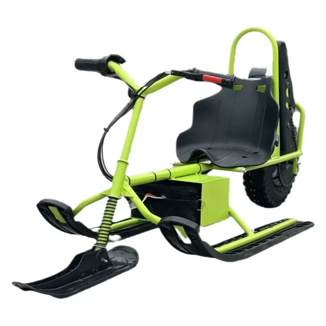 Snow Scooter Electric Snow Go Kart  350w Snowmobile Entertainment Kart