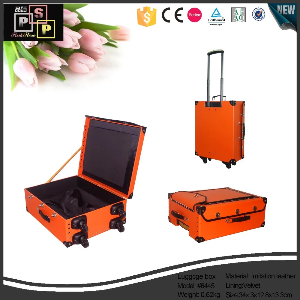 High Quality  Large Capacity PU Leather Case Travel Luxury PU Leather Case