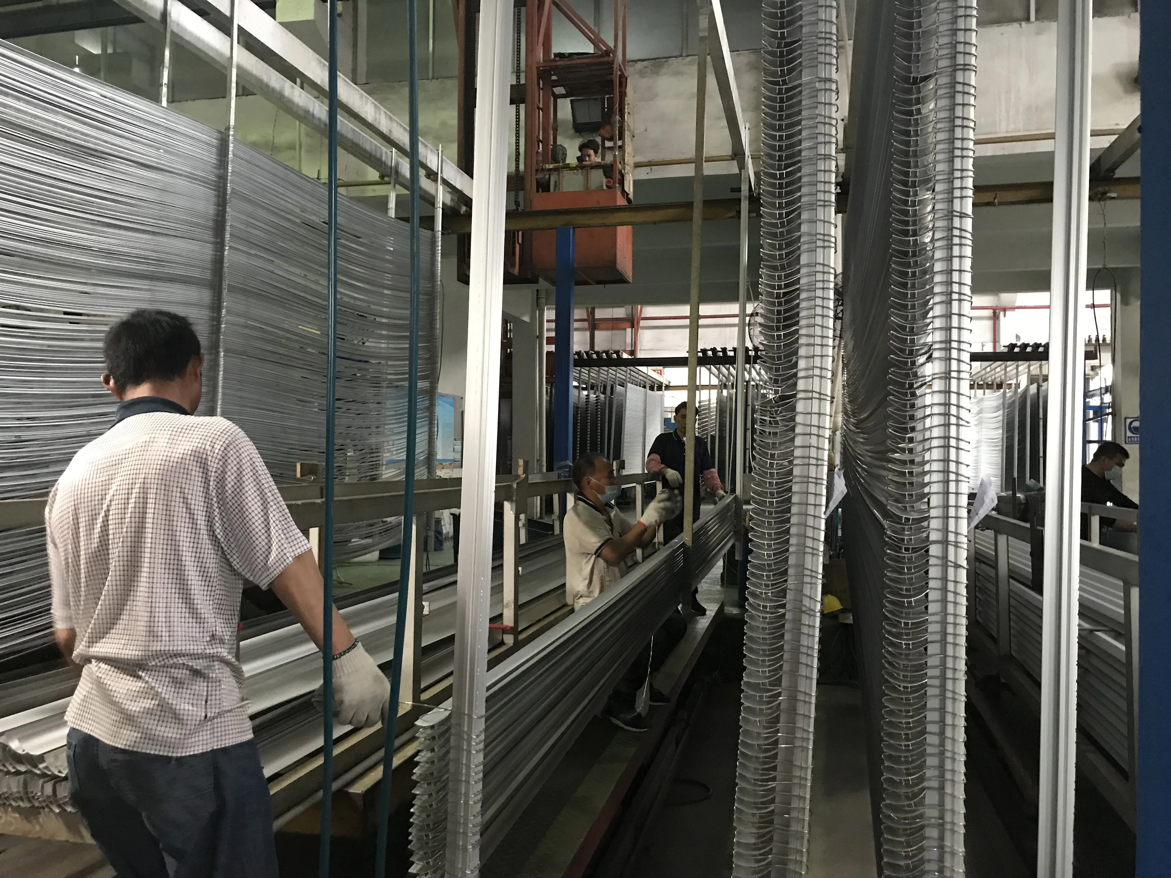 Ventilation HVAC System Ceiling AHU Air Handing Unit FRAMES ALUMINUM ...