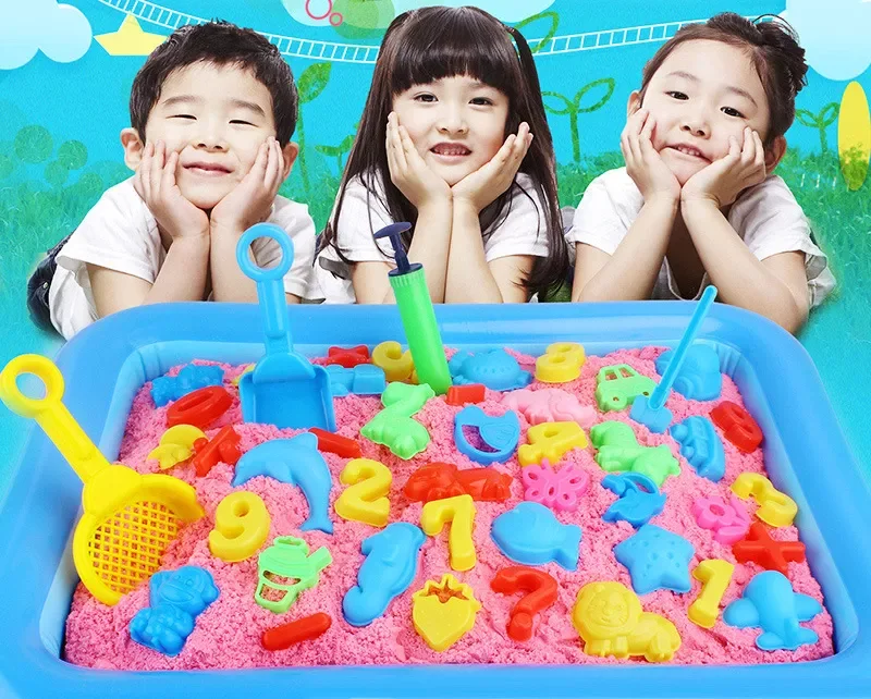 Space Toy Sand Set For Kids Boys And Girls Magic Mud Powered Clay Plasticine Color Mud Buy