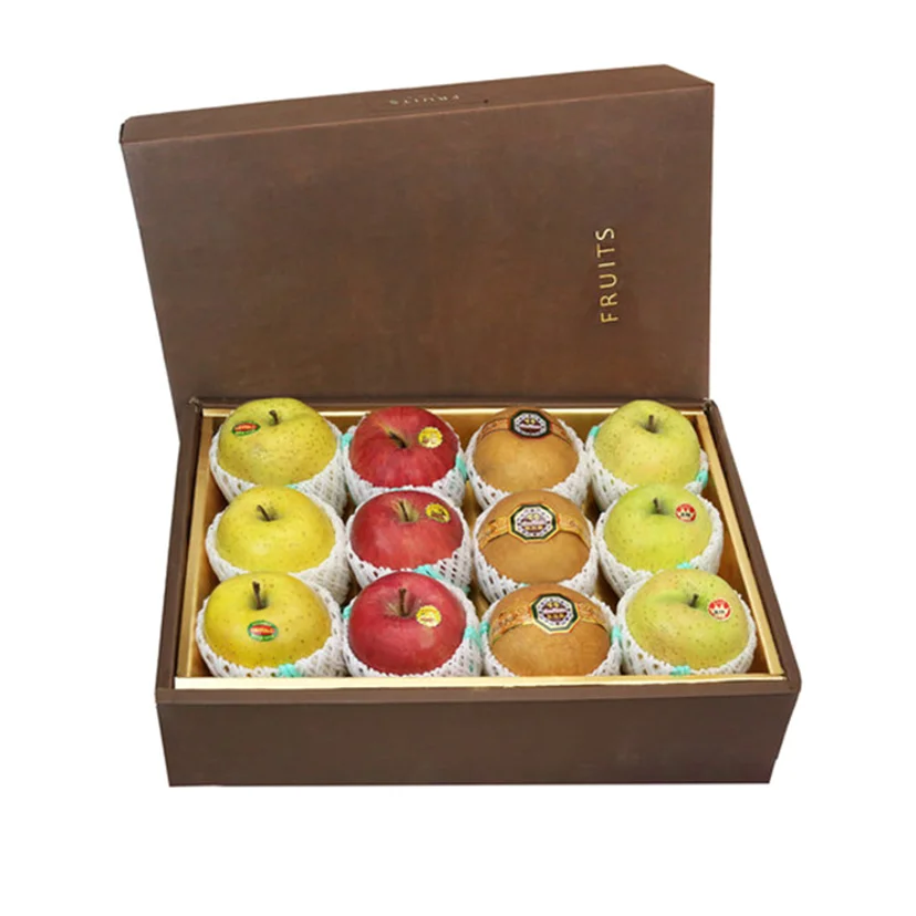 Custom Printed Logo Corrugated Fruit and Vegetable Packaging Box Paper ...