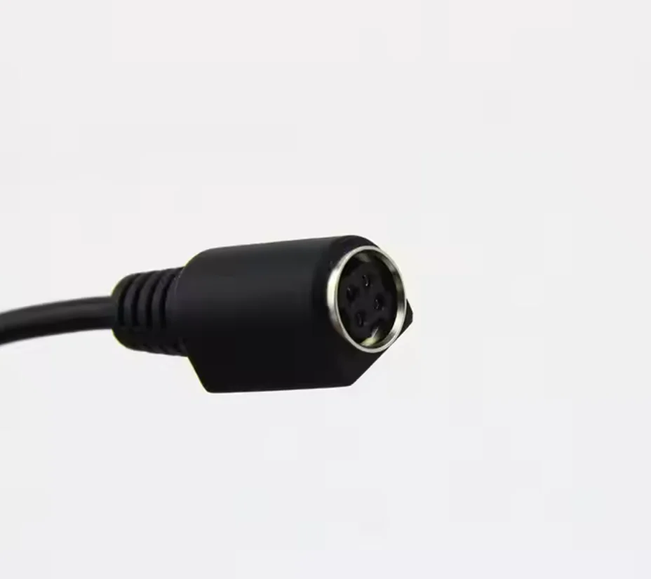 DC 5521 Power Adapter with 18AWG Copper Wire Cable 4 Pin Din 24V 5A Short Circuit Protection 5.5*2.5 Connector 5521 Power Supply