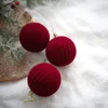 Watermelon flocking ball-Red (three pack)