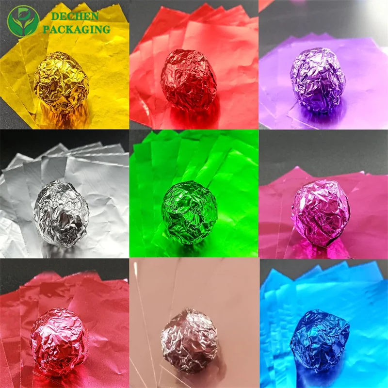 Chocolate Aluminium Wrapping Foil - Flexible &amp; Durable
