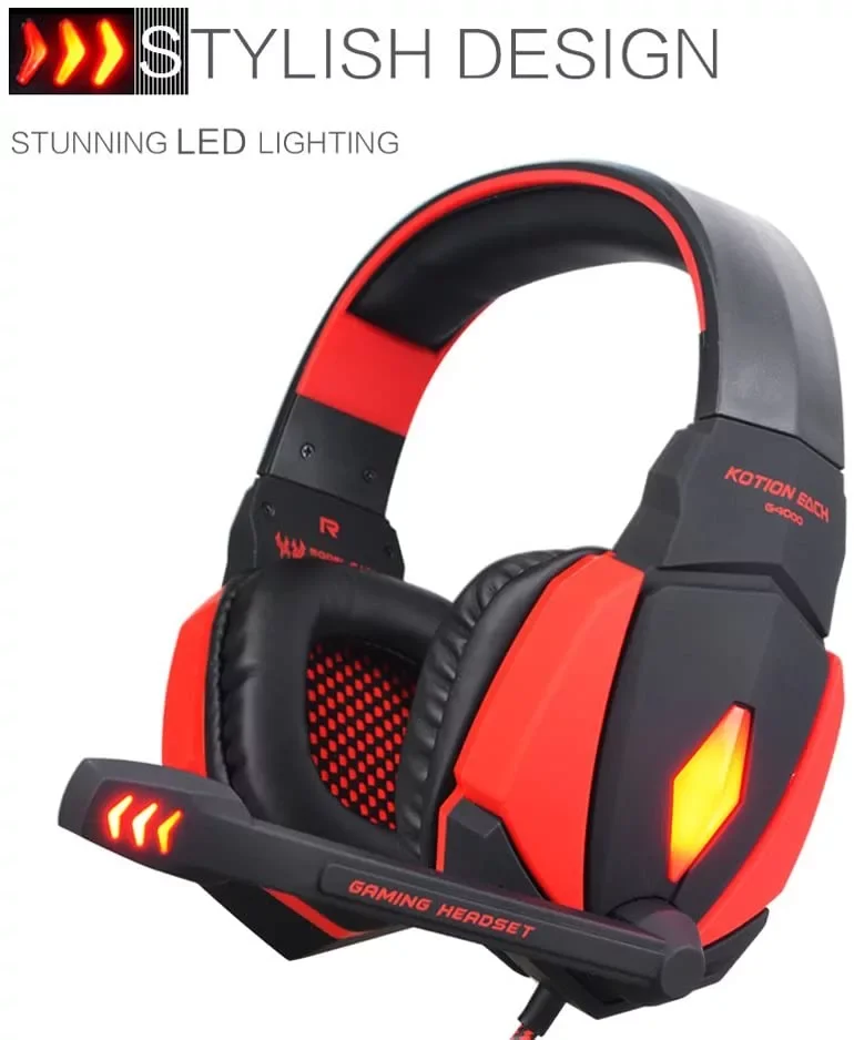 KOTION EACH G4000 Stereo Cuffie Gaming Headset Immersive Sound