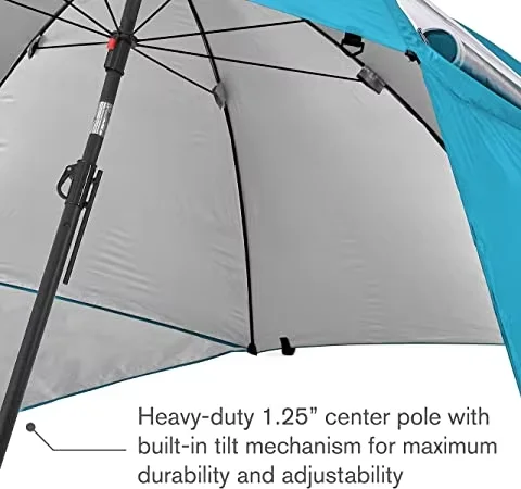 Wholesale Customization Outdoor Windproof UV-proof Fishing Beach Sun Umbrella Camping Side Fishing Umbrella Shelter Tents_voghion.com