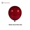 Rosso vino con finitura opaca